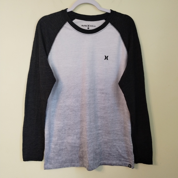 Hurley Men's Skyline Raglan Long sleeve T-Shirt - Picture 3 of 11